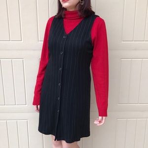 ✨SOLD✨Vintage pinstripe dress